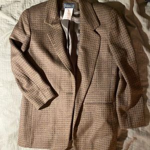Brown wool Blazer